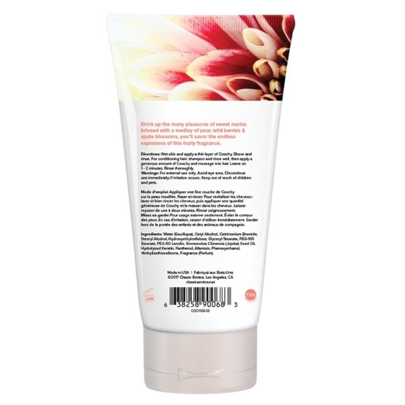 Coochy Rash Free Shave Cream-Sweet Nectar 3.4oz - Picture 5 of 5